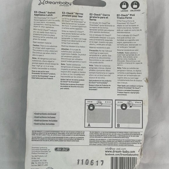 Dreambaby  Appliance Lock- Silver - BRAND NEW!!!! - Picture 2 of 2